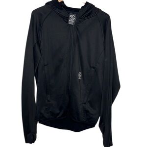 Loki Gear Black All In One Tech Zip Hoodie Men Size Large